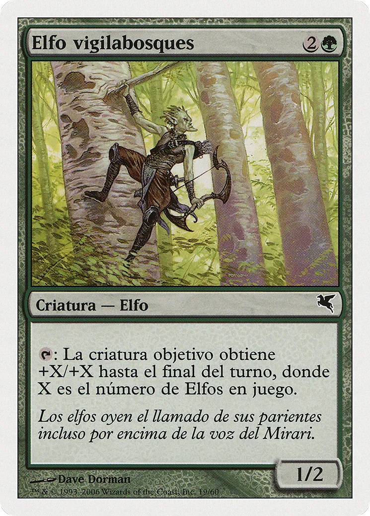Timberwatch Elf — Salvat 2005 — Magic: The Gathering