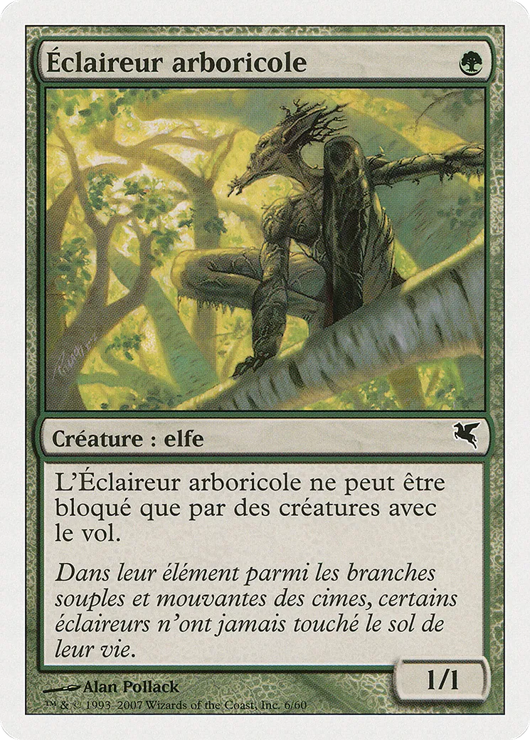 Éclaireur arboricole — Salvat 2005 — Magic: The Gathering