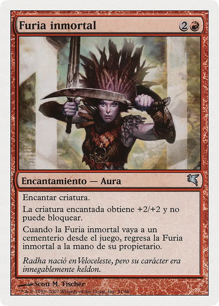 Undying Rage — Salvat 2005 — Magic: The Gathering