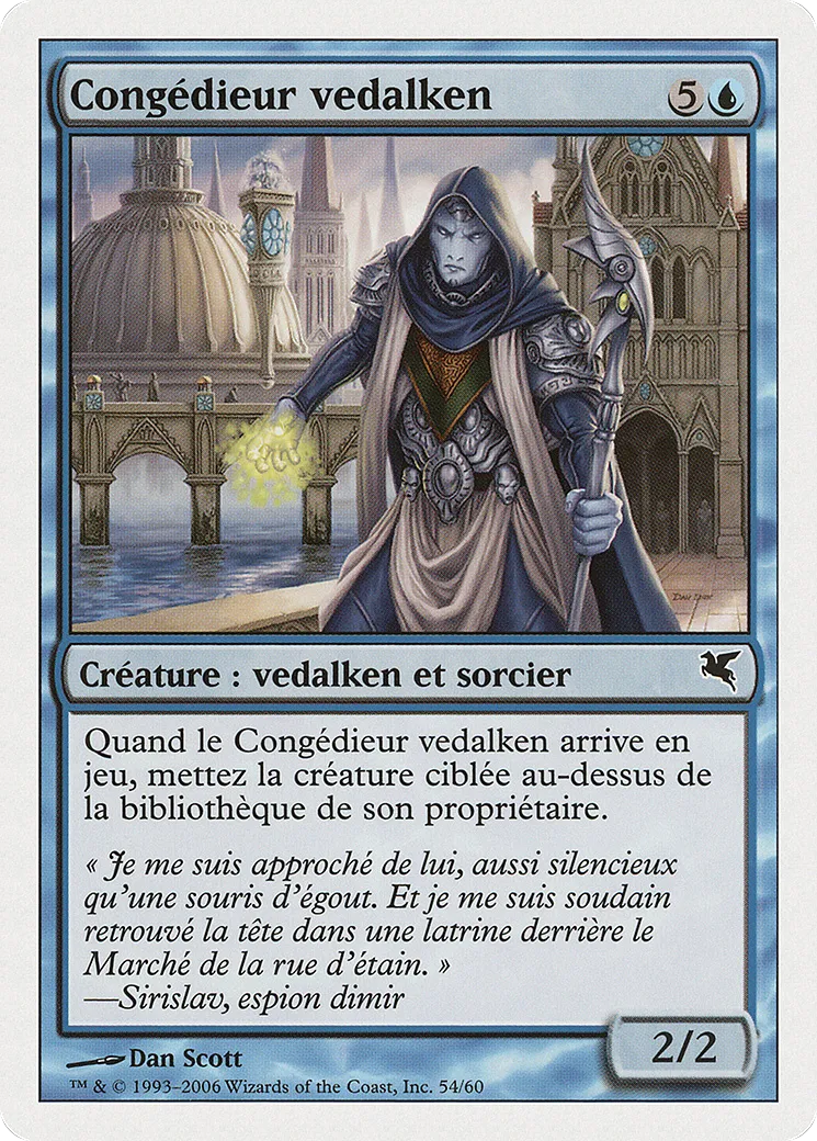Congédieur vedalken — Salvat 2005 — Magic: The Gathering