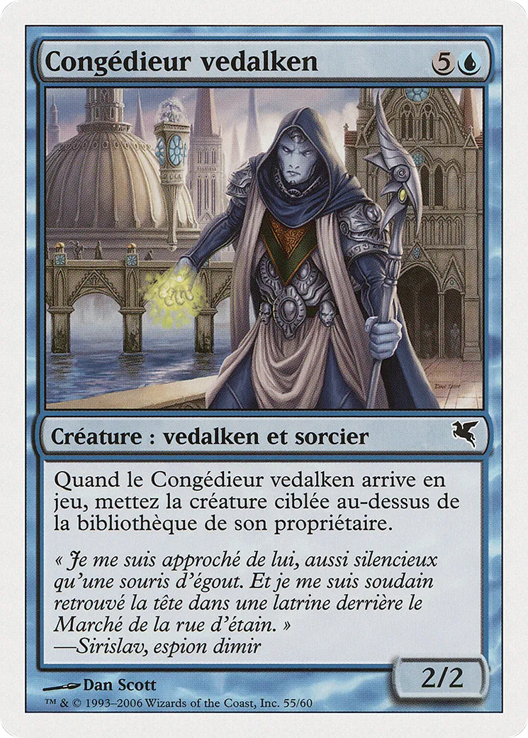 Congédieur vedalken — Salvat 2005 — Magic: The Gathering
