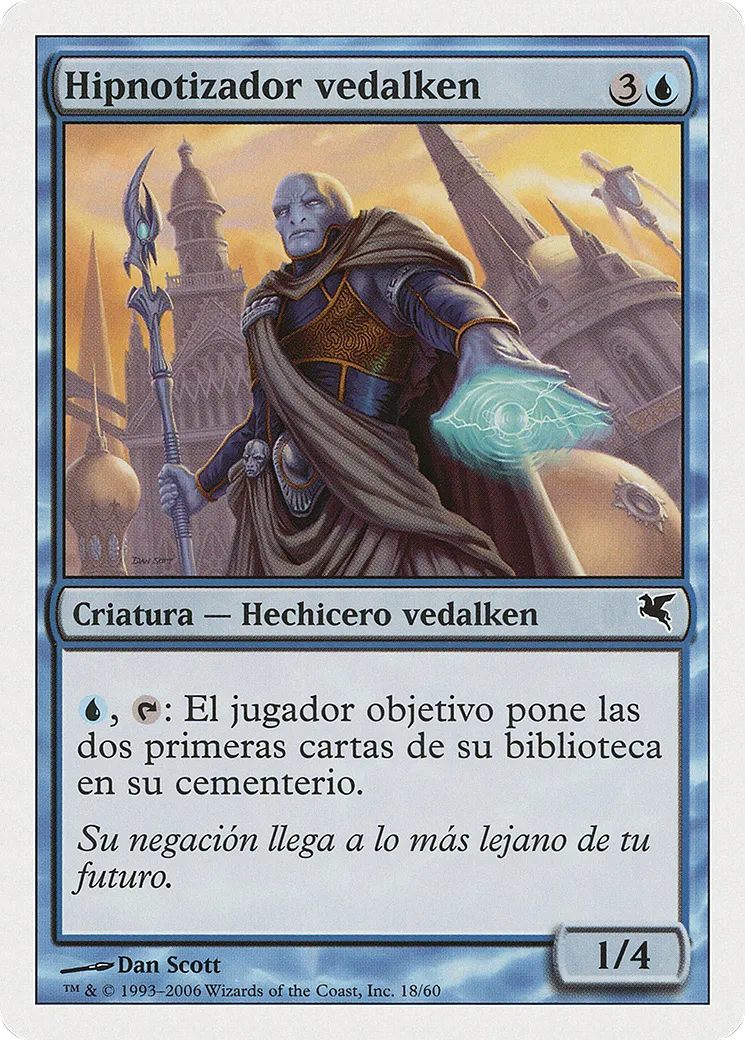 Vedalken Entrancer — Salvat 2005 — Magic: The Gathering