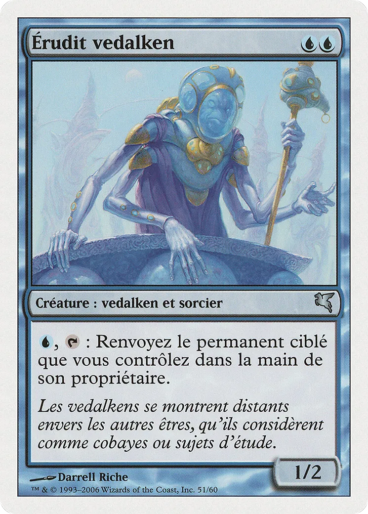 Érudit vedalken — Salvat 2005 — Magic: The Gathering