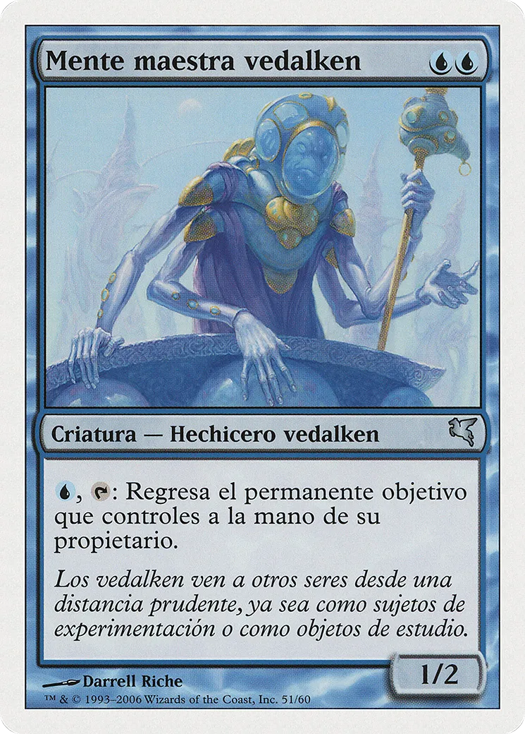 Vedalken Mastermind — Salvat 2005 — Magic: The Gathering