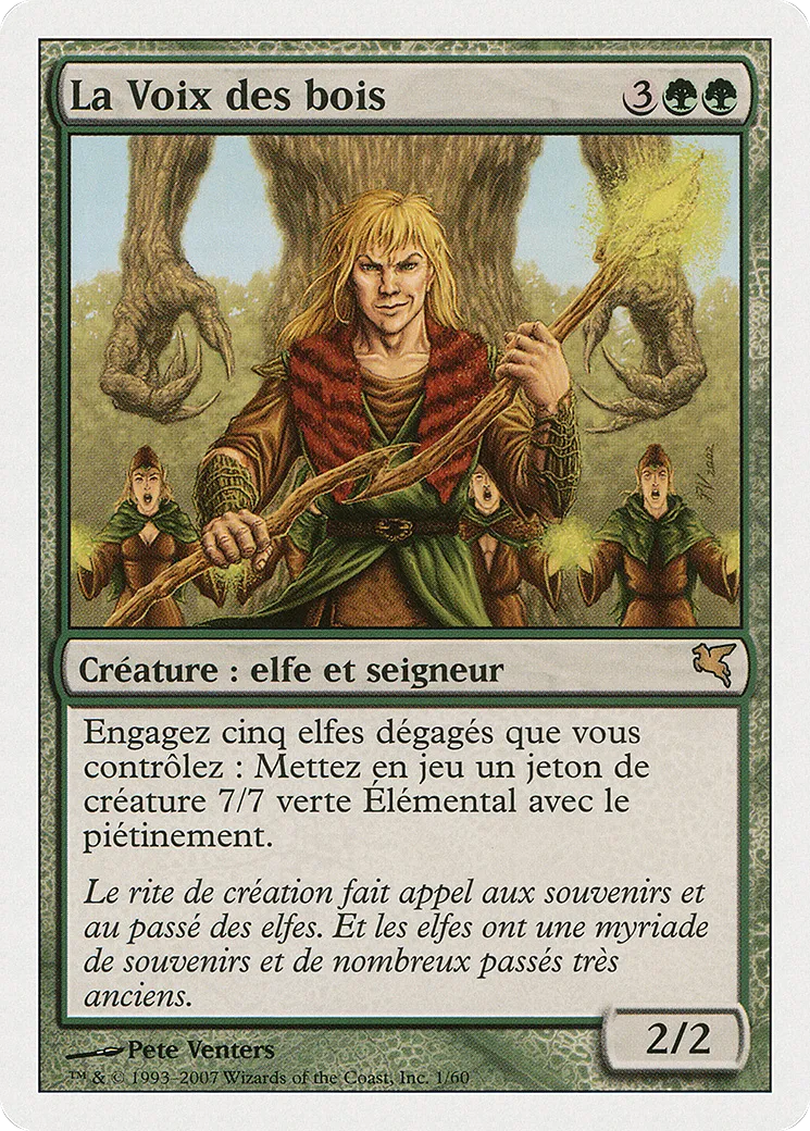 La Voix des bois — Salvat 2005 — Magic: The Gathering