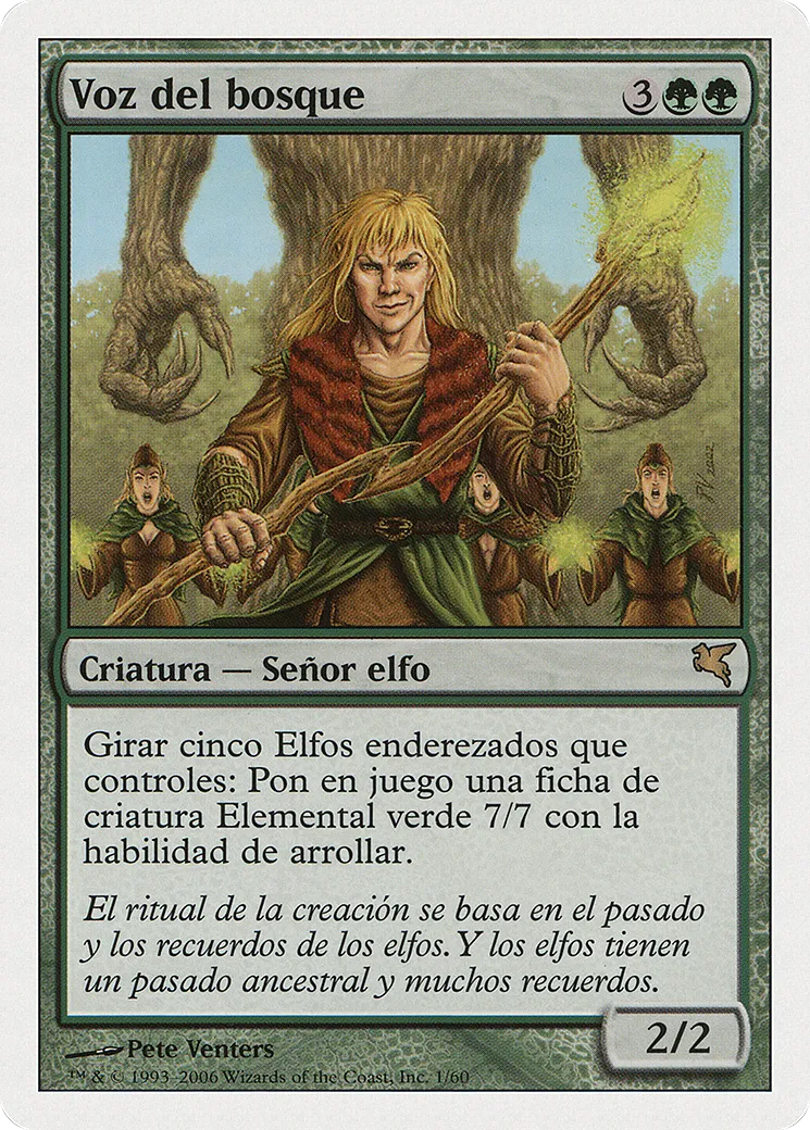 Voice of the Woods — Salvat 2005 — Magic: The Gathering