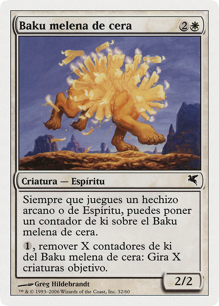 Waxmane Baku — Salvat 2005 — Magic: The Gathering
