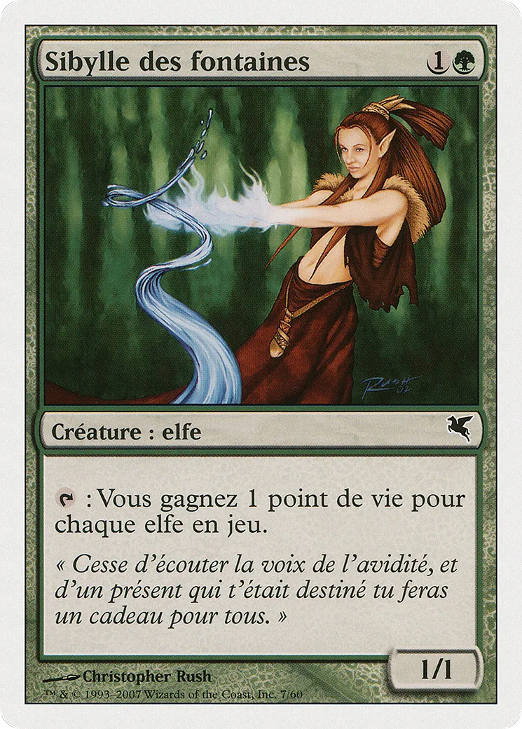 Sibylle des fontaines — Salvat 2005 — Magic: The Gathering