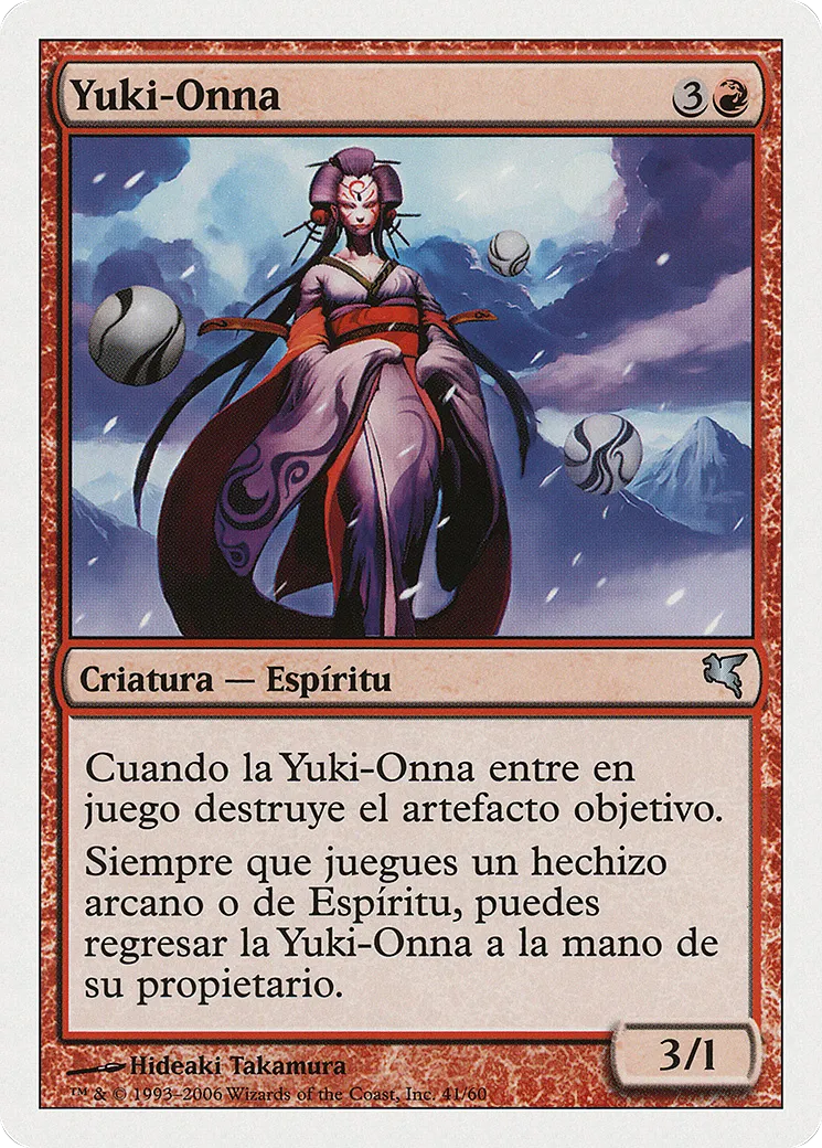 Yuki-Onna — Salvat 2005 — Magic: The Gathering