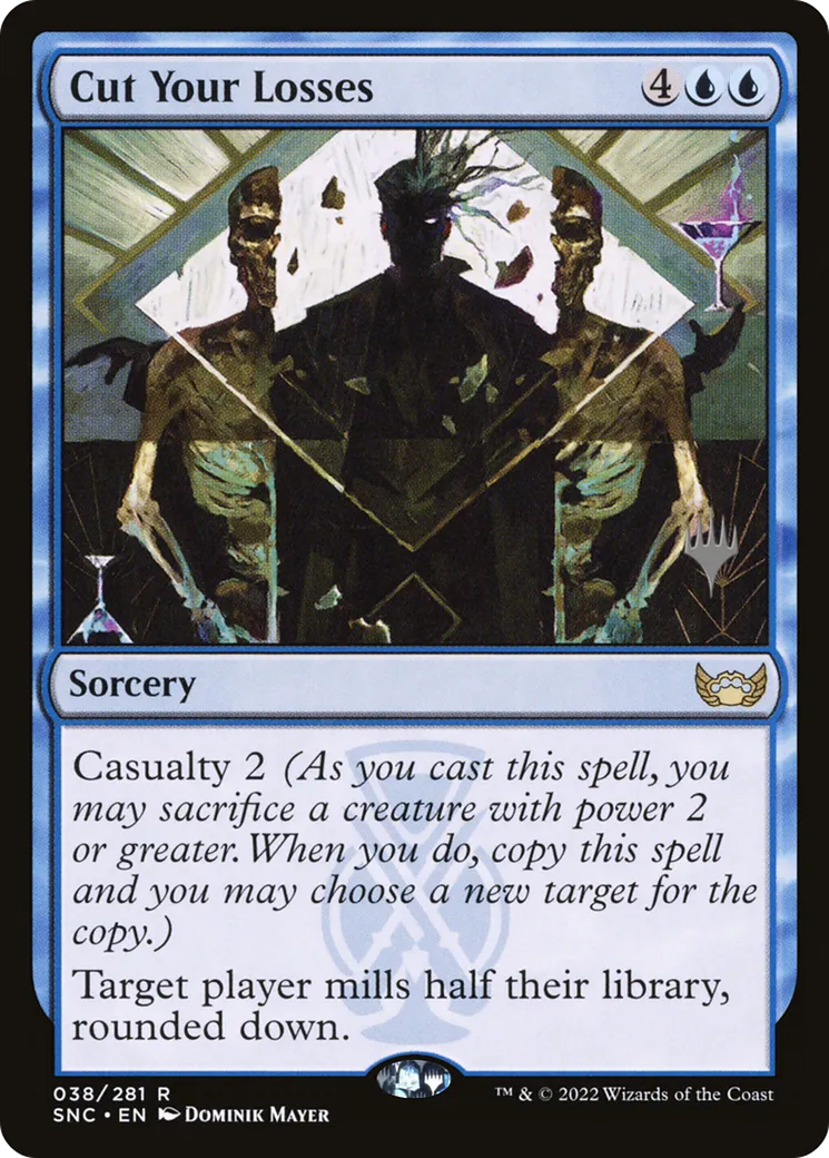 Cut Your Losses — Streets of New Capenna Promos — Magic: The Gathering
