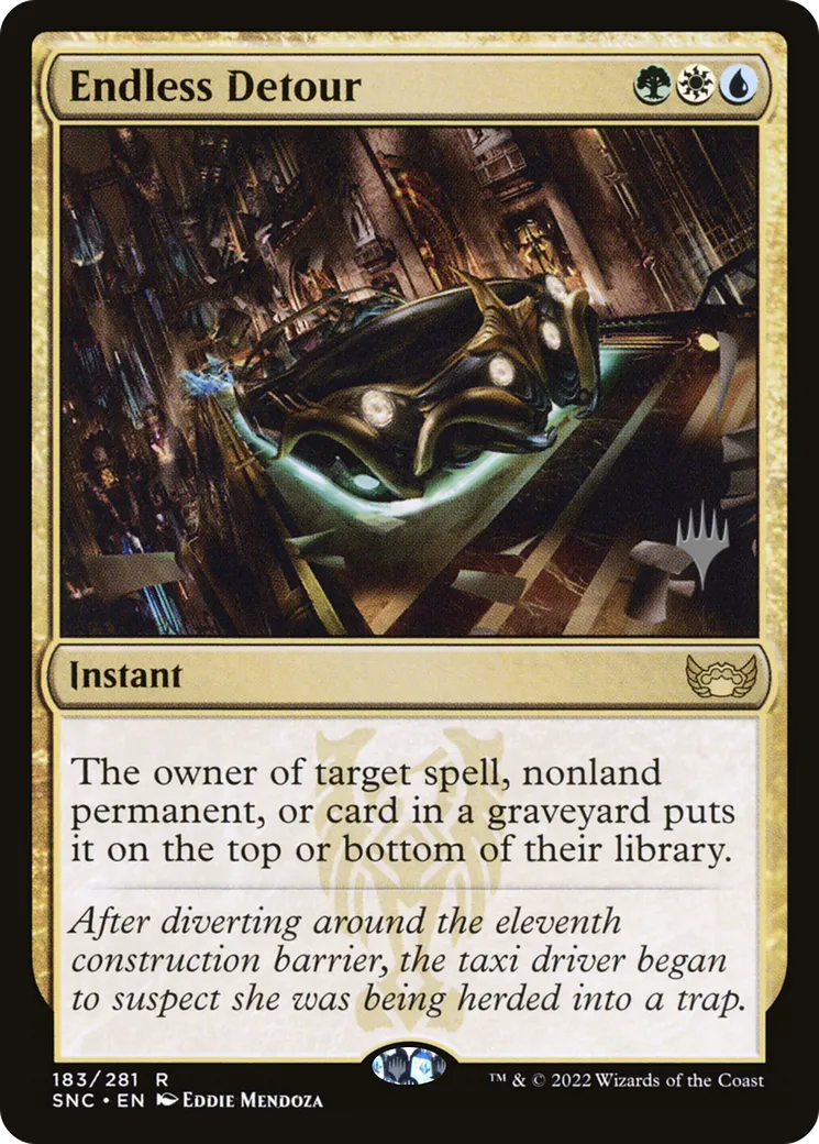 Déviation sans fin — Streets of New Capenna Promos — Magic: The Gathering