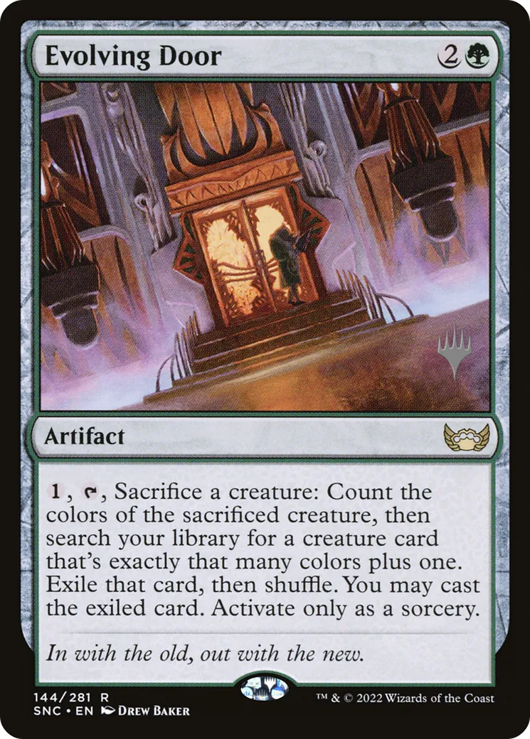 Evolving Door — Streets of New Capenna Promos — Magic: The Gathering