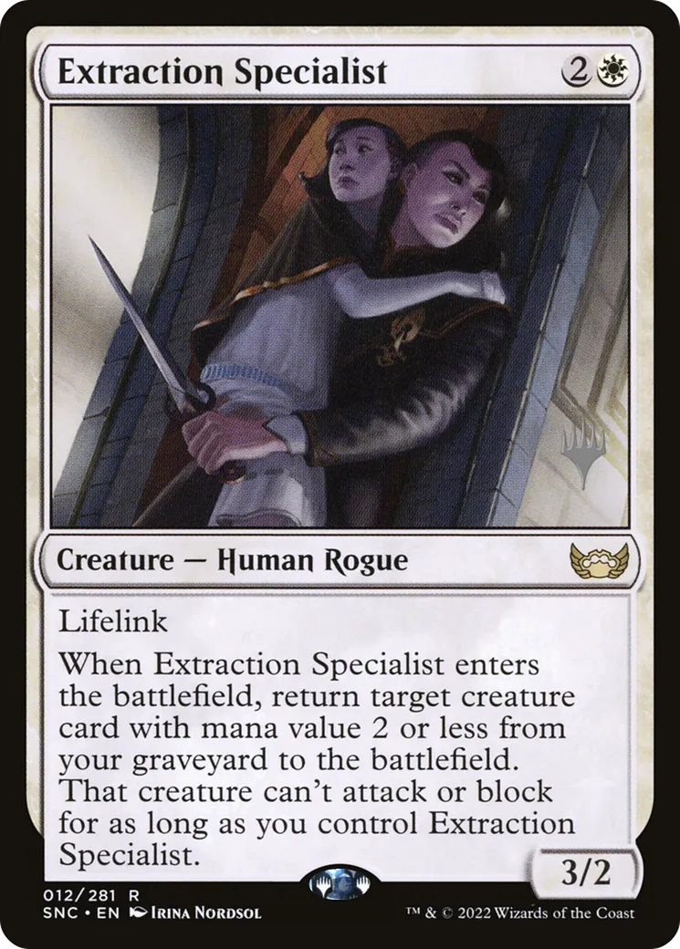 Extraction Specialist — Streets of New Capenna Promos — Magic: The Gathering