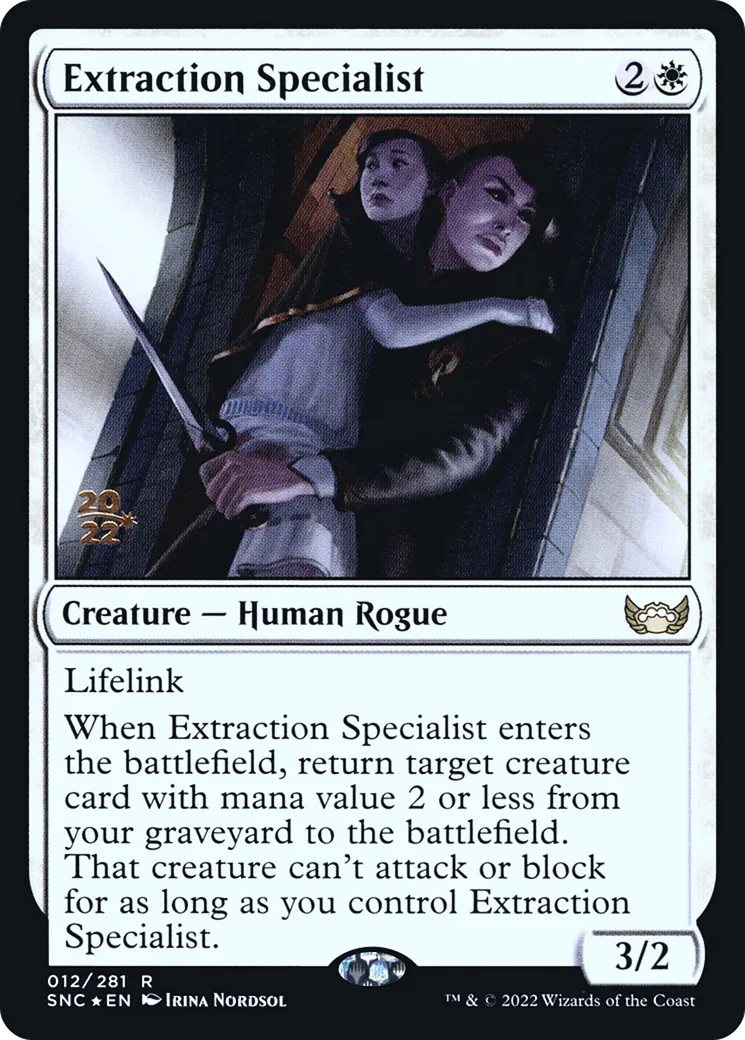 Extraction Specialist — Streets of New Capenna Promos — Magic: The Gathering