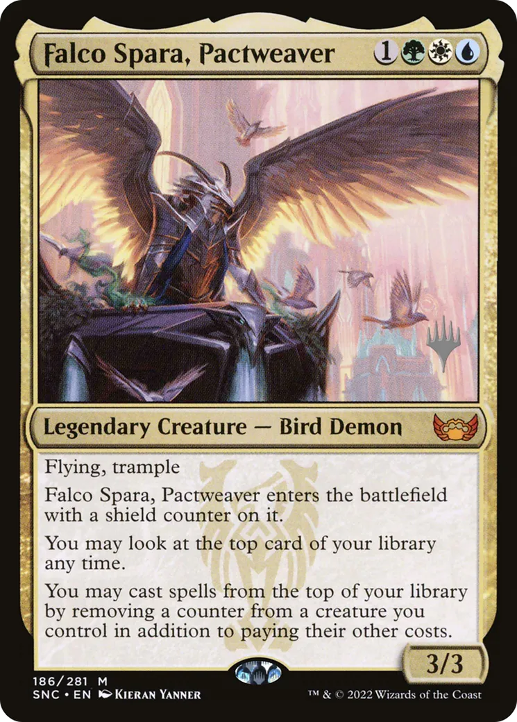 Falco Spara, Pactweaver — Streets of New Capenna Promos — Magic: The Gathering