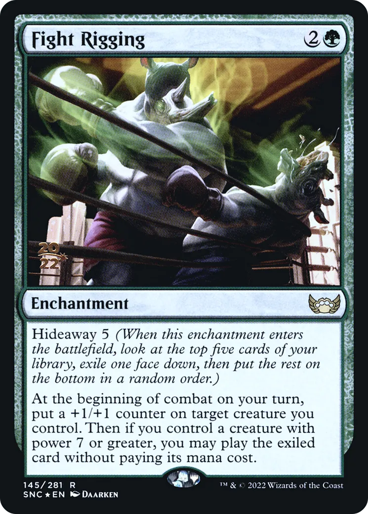 Combat truqué — Streets of New Capenna Promos — Magic: The Gathering