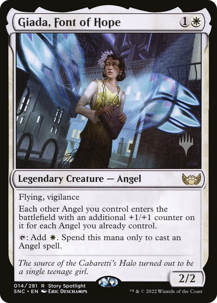 Giada, Font of Hope — Streets of New Capenna Promos — Magic: The Gathering