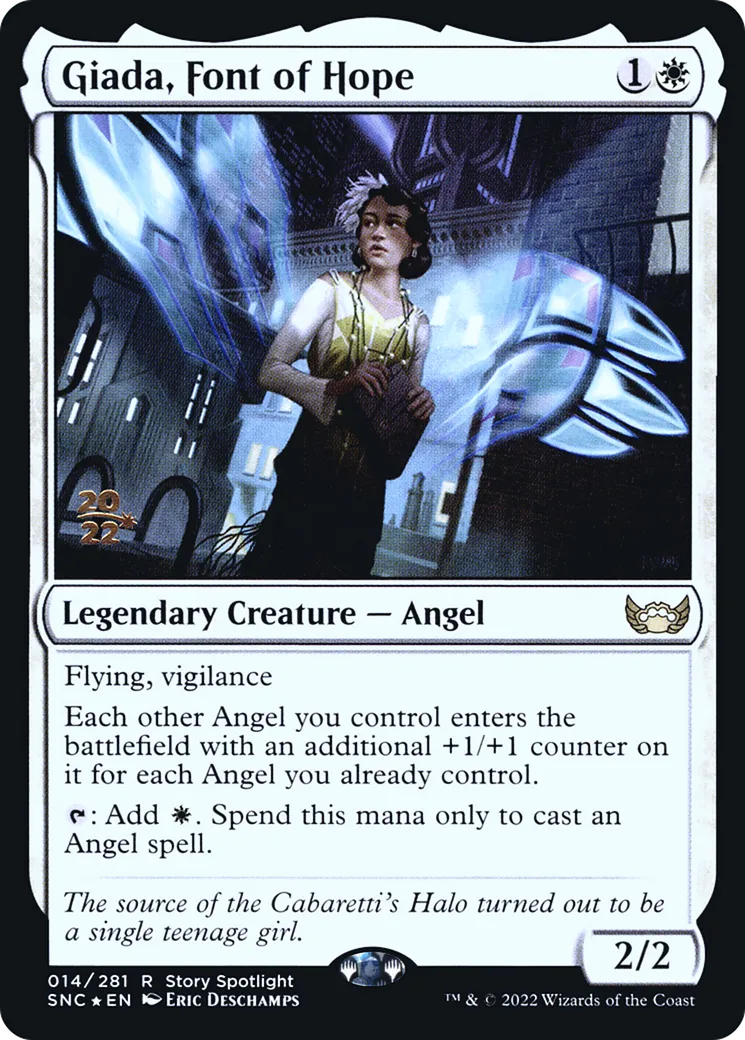 Giada, Font of Hope — Streets of New Capenna Promos — Magic: The Gathering