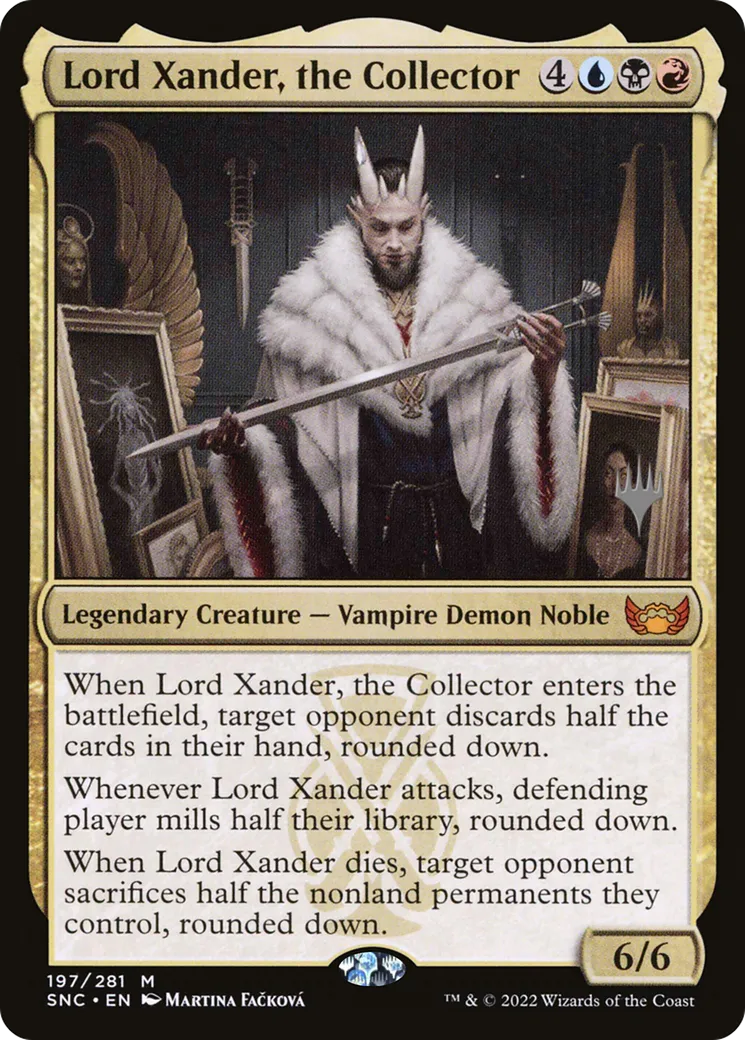 Seigneur Xander, le collectionneur — Streets of New Capenna Promos — Magic: The Gathering