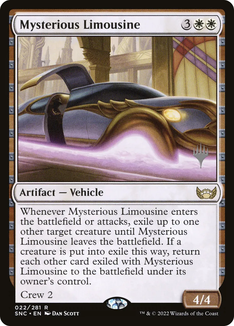 Mystérieuse limousine — Streets of New Capenna Promos — Magic: The Gathering