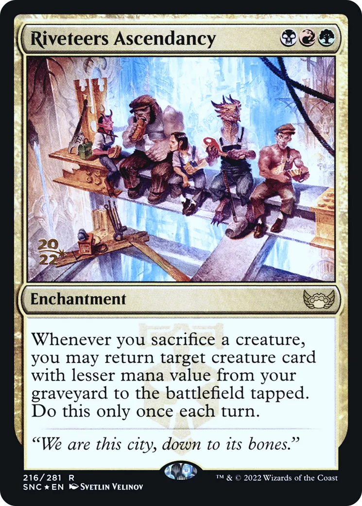 Riveteers Ascendancy — Streets of New Capenna Promos — Magic: The Gathering