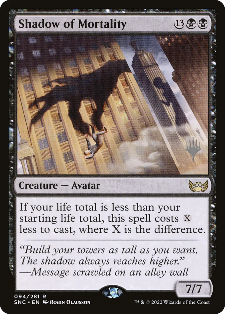 Ombre de la fatalité — Streets of New Capenna Promos — Magic: The Gathering