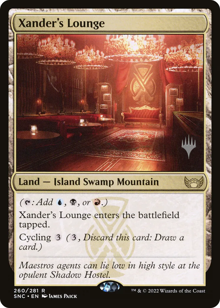 Xander's Lounge — Streets of New Capenna Promos — Magic: The Gathering
