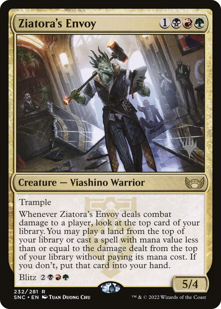 Ziatora's Envoy from Streets of New Capenna Promos - Magic: The Gathering