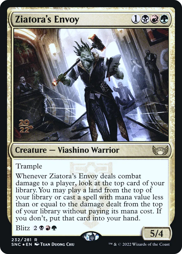 Ziatora's Envoy — Streets of New Capenna Promos — Magic: The Gathering