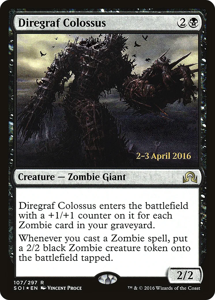 Diregraf Colossus — Shadows over Innistrad Promos — Magic: The Gathering