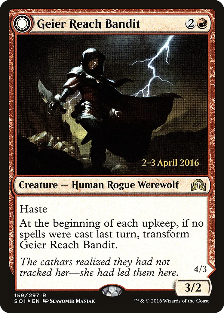 Geier Reach Bandit // Vildin-Pack Alpha — Shadows over Innistrad Promos — Magic: The Gathering
