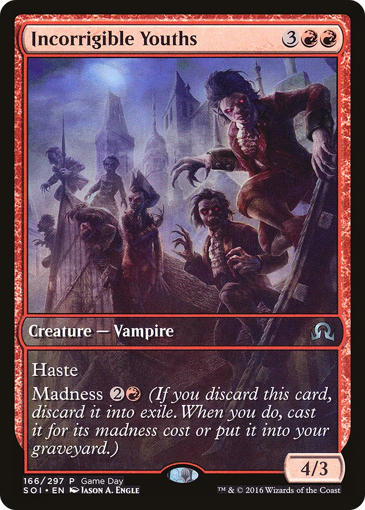 Jeunes incorrigibles — Shadows over Innistrad Promos — Magic: The Gathering