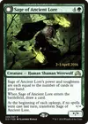 Product image for Sage of Ancient Lore // Werewolf of Ancient Hunger