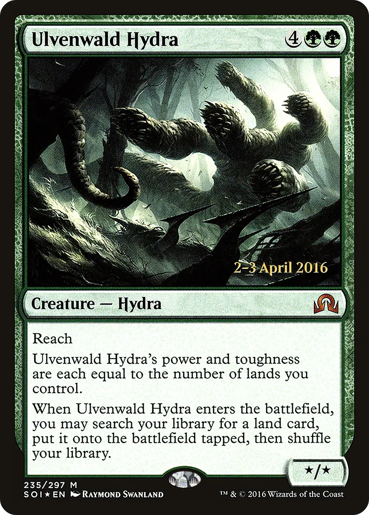 Ulvenwald Hydra — Shadows over Innistrad Promos — Magic: The Gathering