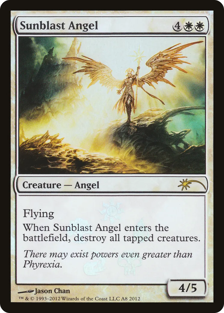 Sunblast Angel — Scars of Mirrodin Promos — Magic: The Gathering