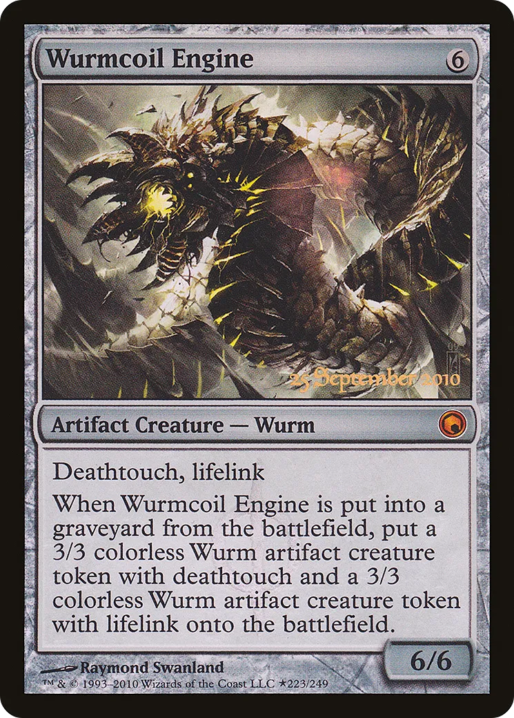 Wurmcoil Engine — Scars of Mirrodin Promos — Magic: The Gathering