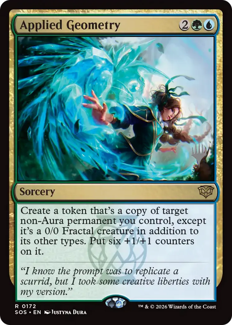 Applied Geometry — Secrets of Strixhaven Promos — Magic: The Gathering