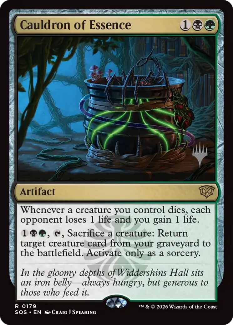 Cauldron of Essence — Secrets of Strixhaven Promos — Magic: The Gathering