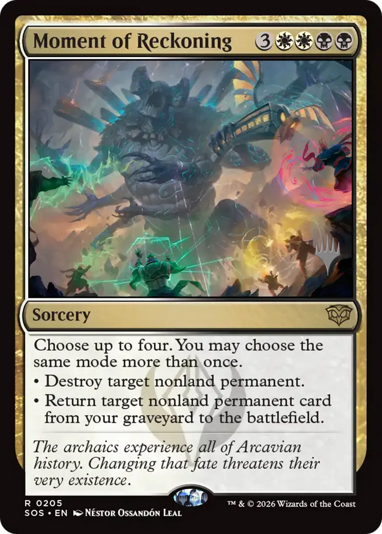 Moment of Reckoning — Secrets of Strixhaven Promos — Magic: The Gathering