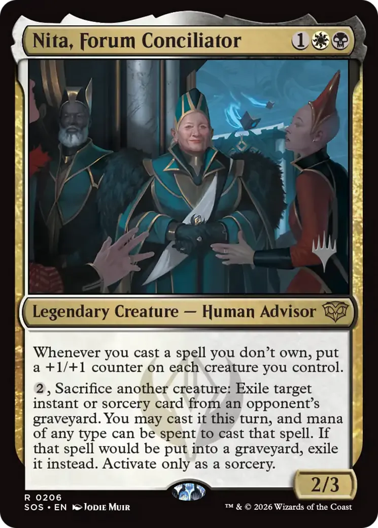Nita, Forum Conciliator — Secrets of Strixhaven Promos — Magic: The Gathering