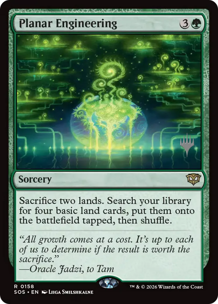 Planar Engineering — Secrets of Strixhaven Promos — Magic: The Gathering