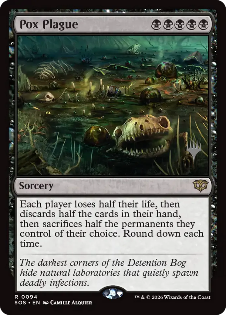 Pox Plague — Secrets of Strixhaven Promos — Magic: The Gathering