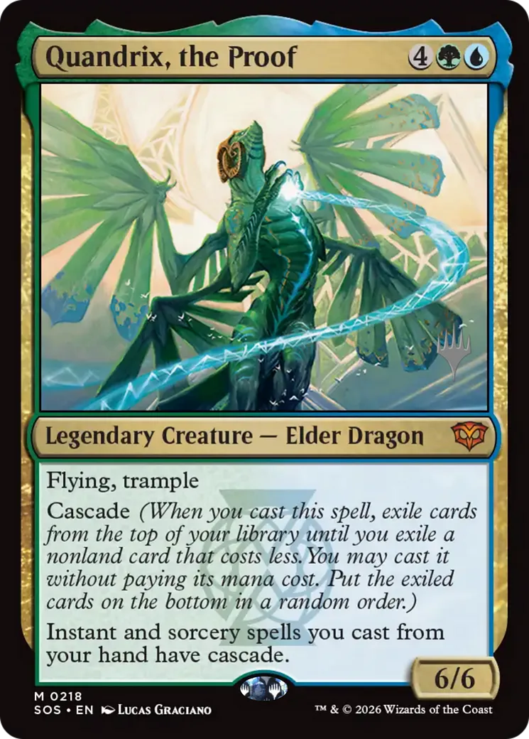 Quandrix, the Proof — Secrets of Strixhaven Promos — Magic: The Gathering