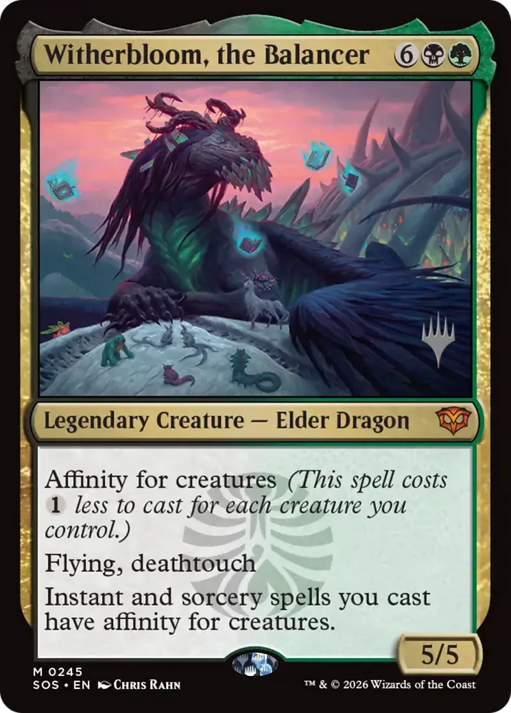 Witherbloom, the Balancer — Secrets of Strixhaven Promos — Magic: The Gathering