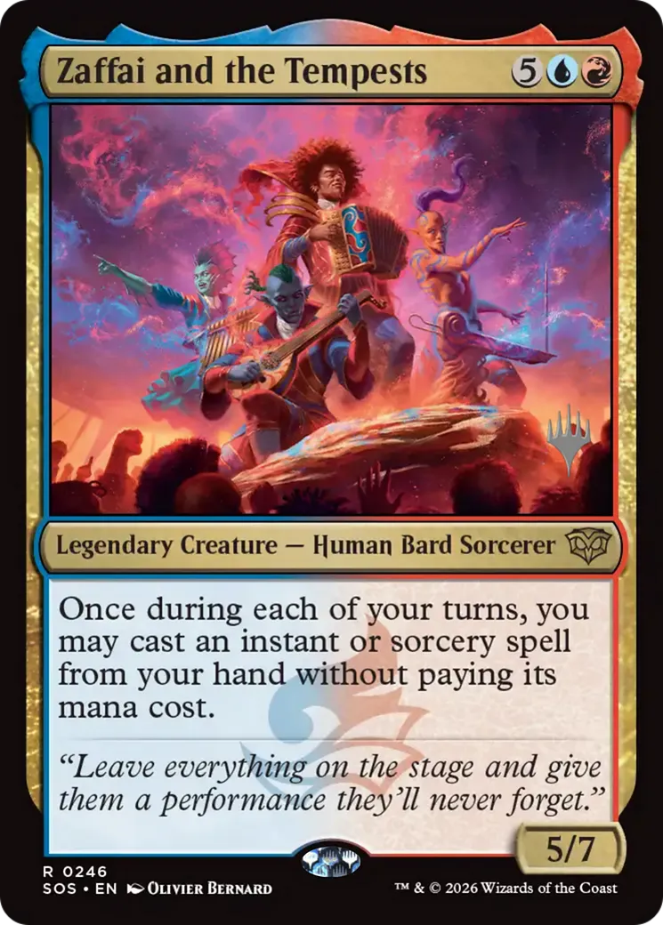 Zaffaï et les Tempêtes — Secrets of Strixhaven Promos — Magic: The Gathering