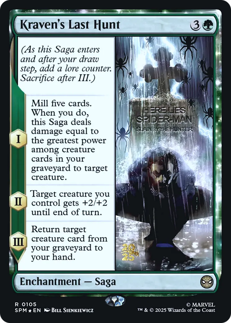 La dernière chasse de Kraven — Marvel's Spider-Man Promos — Magic: The Gathering