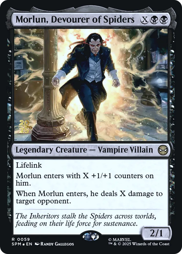 Morlun, dévoreur d'araignées — Marvel's Spider-Man Promos — Magic: The Gathering