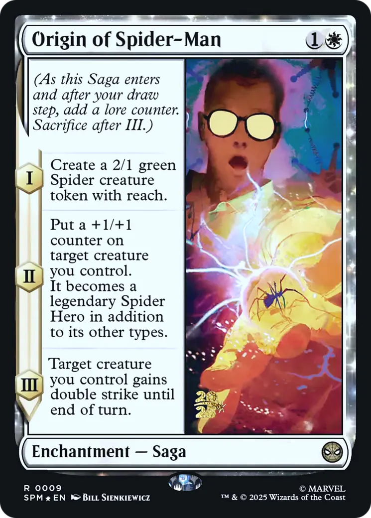Origin of Spider-Man — Marvel's Spider-Man Promos — Magic: The Gathering