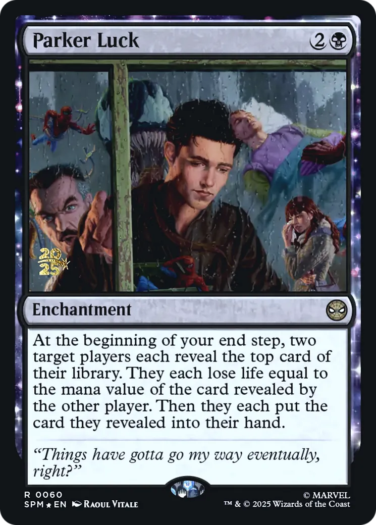 Chance de Parker — Marvel's Spider-Man Promos — Magic: The Gathering
