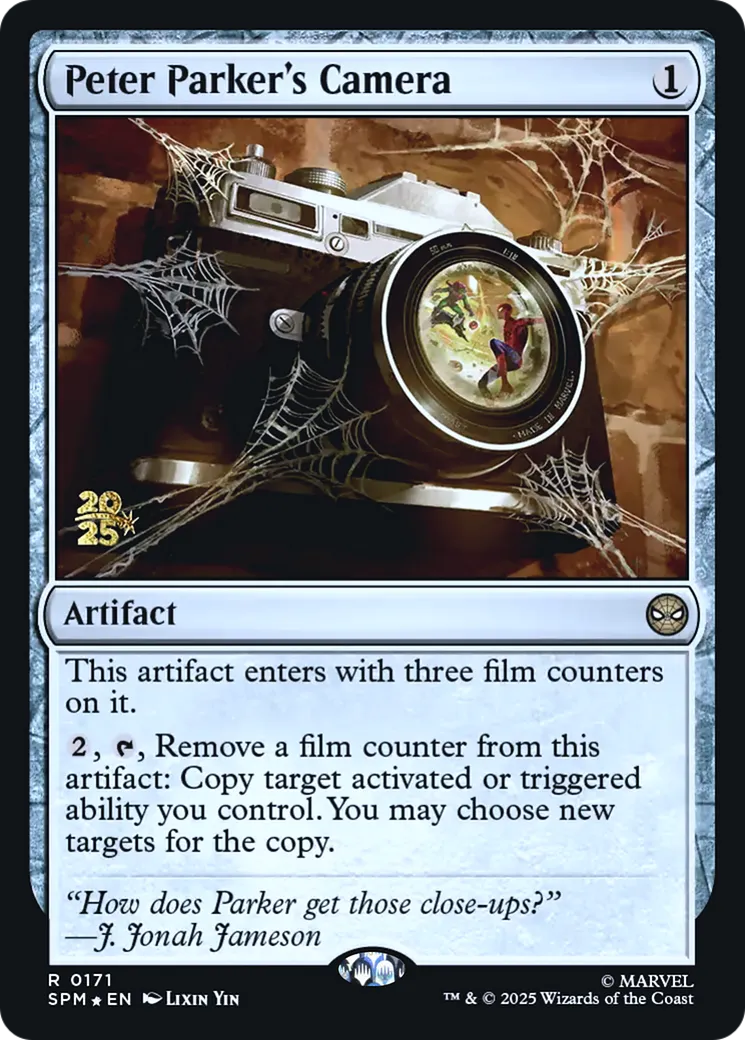 Peter Parker's Camera — Marvel's Spider-Man Promos — Magic: The Gathering